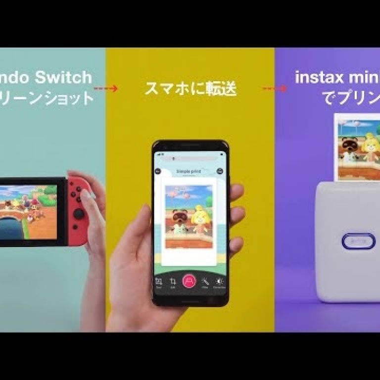 Fujifilm y Nintendo se unen en una colaboracin que permite al Switch transferir imgenes para imprimirlas en Instax