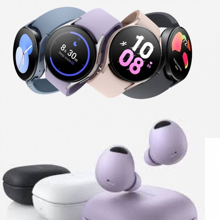 Samsung Unpacked 2022: estos son los audfonos Galaxy Buds2 Pro y los dos relojes Watch5